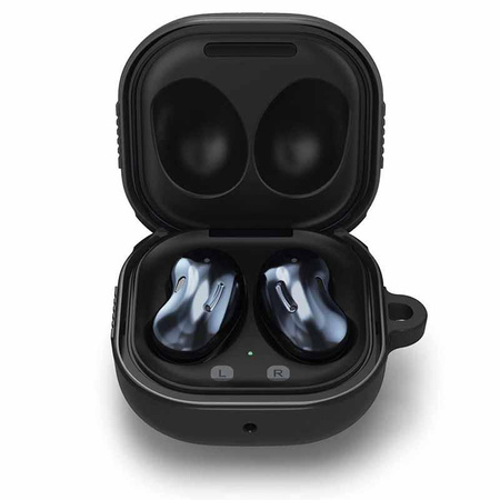 Spigen Rugged Armor - Gehäuse für Samsung Galaxy Buds FE / 2 Pro / 2 / Live / Pro (Schwarz)