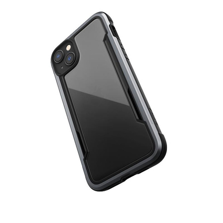 X-Doria Raptic Shield - Aluminiumgehäuse für iPhone 14 Plus (Falltest 3m) (Schwarz)
