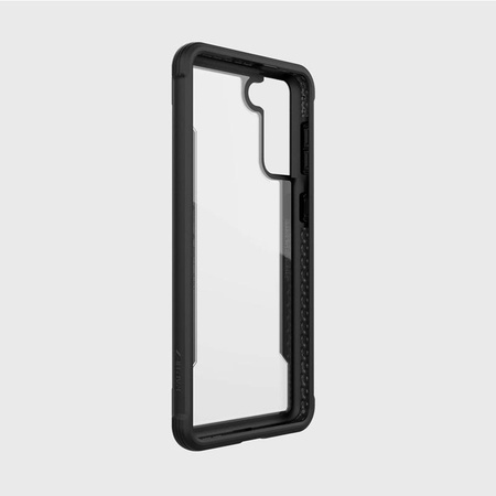 X-Doria Raptic Shield - Etui aluminiowe Samsung Galaxy S21+ (Antimicrobial protection) (Black)