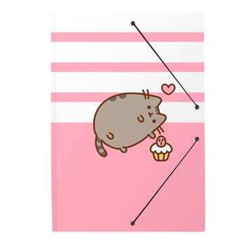 Pusheen - gumová aktovka Rose Collection (24,5 x 34,5 cm)