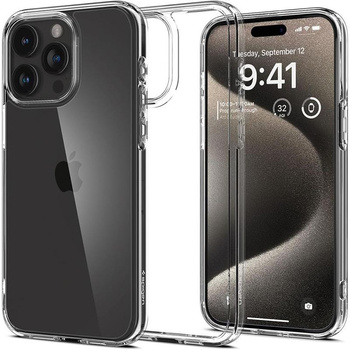 Spigen Ultra Hybrid - pouzdro pro iPhone 15 Pro (průhledné)