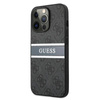 Guess 4G Printed Stripe - pouzdro pro iPhone 13 Pro (šedé)