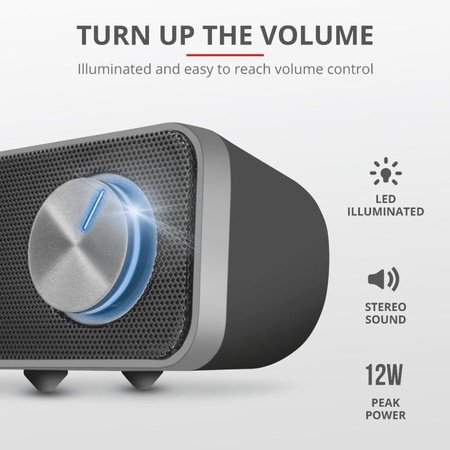 Trust Arys - Soundbar for PC 12W