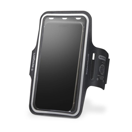 Spigen A703 Dynamic Shield Armband - Tasche / Sportarmband für Smartphones bis zu 6,9" (schwarz)