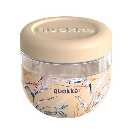 Quokka Bubble Food Jar - nádoba na jídlo / krabička na oběd 770 ml (Vintage Floral)