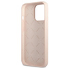 Guess Silicone Triangle Logo - Coque iPhone 13 Pro Max (rose)