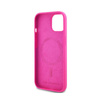 Karl Lagerfeld Silicone Choupette Head MagSafe - Coque iPhone 15 Plus / 14 Plus (rose)