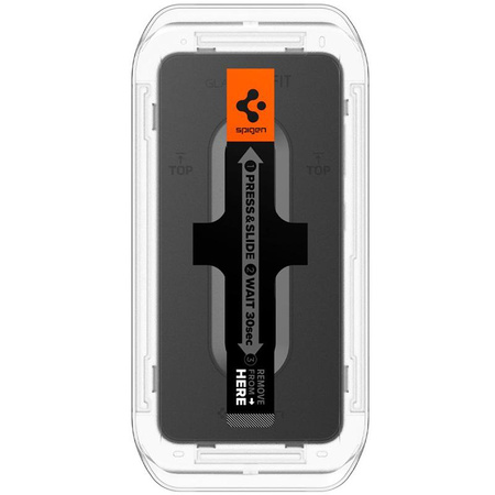 Spigen GLAS.TR EZ FIT 2-Pack - Verre trempé pour Samsung Galaxy S25 / S24 (2 pièces)