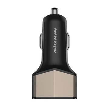 Ładowarka Samochodowa 2x USB + USB C Nillkin 32W Czarno-Złota