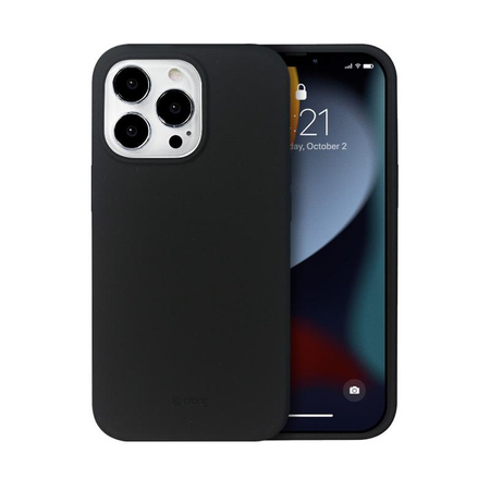 Crong Color Cover Magnetic - iPhone 13 Pro Max MagSafe tok (fekete)
