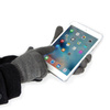 Moshi Digits Touchscreen Gloves - Smartphone Touchscreen Gloves (L) (Dark Gray)