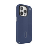 Speck Presidio2 Grip ClickLock & MagSafe - pouzdro pro iPhone 15 Pro (pobřežní modrá / prachově šedá)