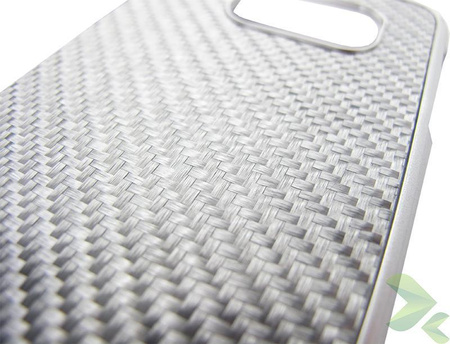 BMW M Edition Carbon & Aluminium Hard Case for Samsung Galaxy S6 (silver)