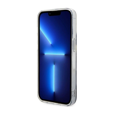 Pouzdro Guess Golden Marble MagSafe - iPhone 14 Pro Max (černé)