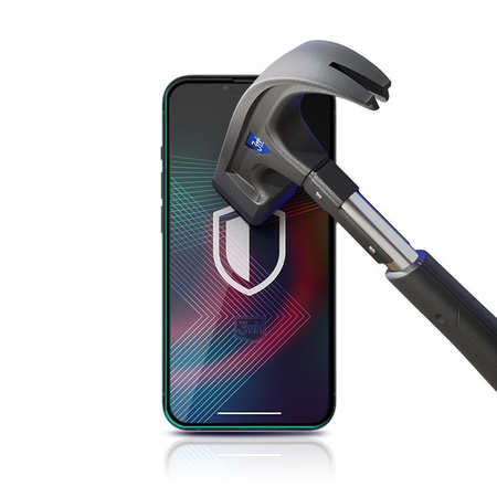 3mk HardGlass Max Lite - Tempered Glass for iPhone 14 Pro (Black)