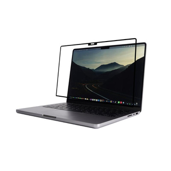 Moshi iVisor AG - Matná ochranná fólie na displej pro MacBook Pro 14" (M3/M2/M1/2023-2021) (černá/čirá/matná)