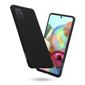 Crong Color Cover - Étui Samsung Galaxy A71 (noir)