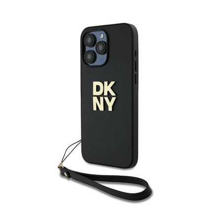 DKNY Wrist Strap Stock Logo - Case for iPhone 15 Pro Max (Black)