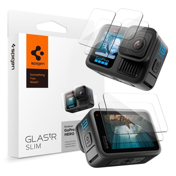Spigen Glas.TR Slim 2-Set - Tvrzené sklo pro GoPro Hero 13 (2 sady)