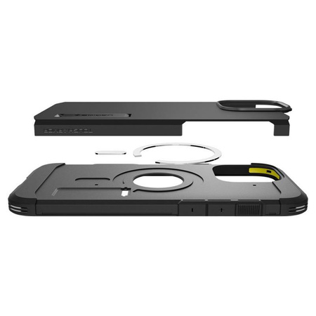 Spigen Tough Armor T Mag MagSafe - Pouzdro pro iPhone 16 Pro (Černý)