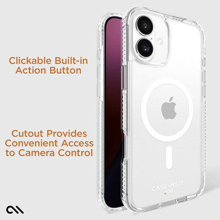 Case-Mate Tough D3O® MagSafe do iPhone 16 Plus – Maksymalna Ochrona i Styl
