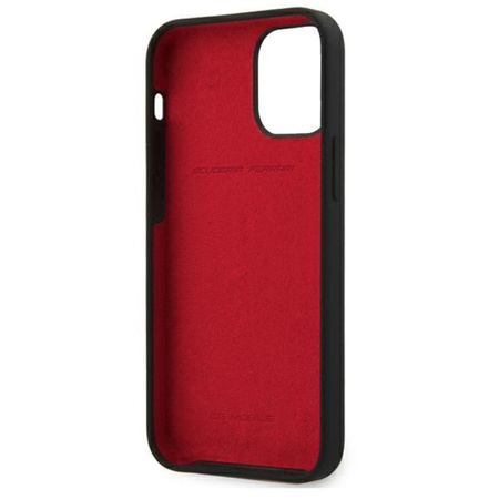 Ferrari On Track Silicone - iPhone 12 mini Hülle (schwarz)