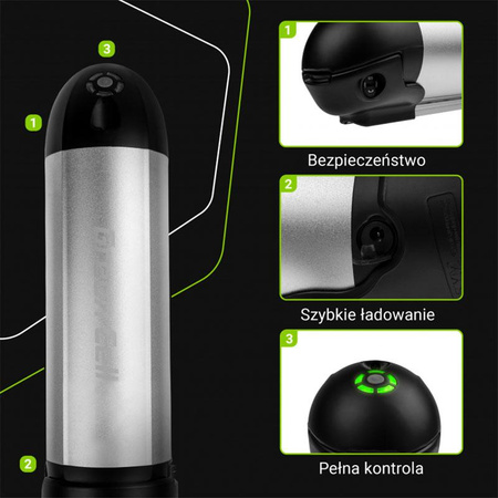 Green Cell - Batterie 12Ah (432Wh) pour vélo électrique E-Bike 36V