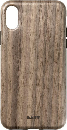Laut PINNACLE - Coque en bois véritable pour iPhone XR (Noyer)