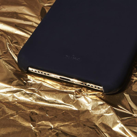 PURO ICON Cover - tok iPhone SE (2022 / 2020) / 8 / 7 / 6s (fekete)