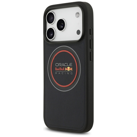 Red Bull Meshed Logo And Red Ring MagSafe - iPhone 17 Pro Max Case (Navy Blue)