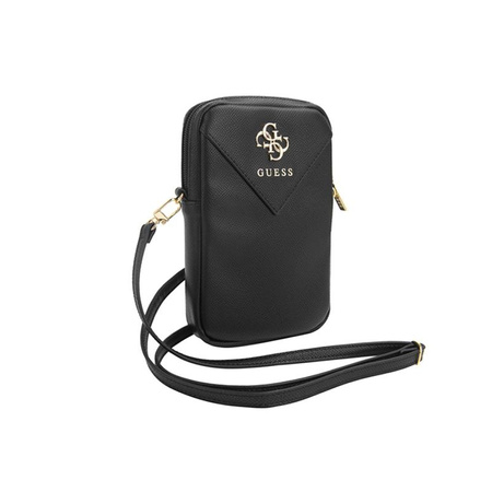 Guess Zip Triangle 4G - Sacoche pour téléphone portable (noir)
