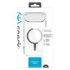 Speck Presidio Perfect Clear MagSafe - iPhone Air Case (Clear / Silver)