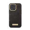 Guess Peony Logo Plate MagSafe - iPhone 13 Pro Max tok (fekete)