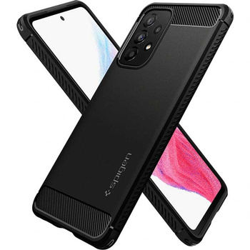Spigen Rugged Armor - Etui pour Samsung Galaxy A53 5G (Noir)