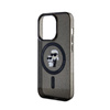 Karl Lagerfeld Karl & Choupette Glitter Magsafe - iPhone 15 Pro Tasche (schwarz)