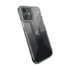 Speck Presidio Perfect-Clear mit Griffen - iPhone 12 / iPhone 12 Pro Tasche mit MICROBAN-Beschichtung (Klar)