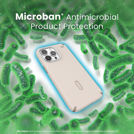 Speck Presidio2 Pro ClickLock & MagSafe - iPhone 15 Pro Max Tasche (Gebleichter Knochen / Erbstück Gold / Haselnussbraun)