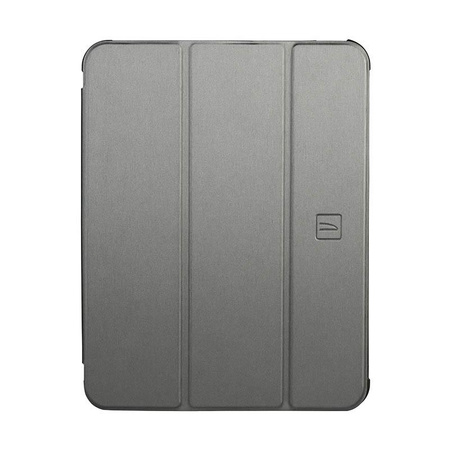 Tucano Satin Case - Etui pour iPad 11" (2025) / iPad 10.9" (2022) avec aimant et support pour Apple Pencil (gris)