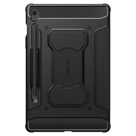 Spigen Rugged Armor Pro - Gehäuse für Samsung Galaxy Tab Tab S10 Lite / Tab S9 FE 10.9" X400 / X406B / X510 / X516B (Schwarz)