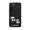 Karl Lagerfeld Slilicone Karl & Choupette - Pouzdro pro Samsung Galaxy S22 (černé)