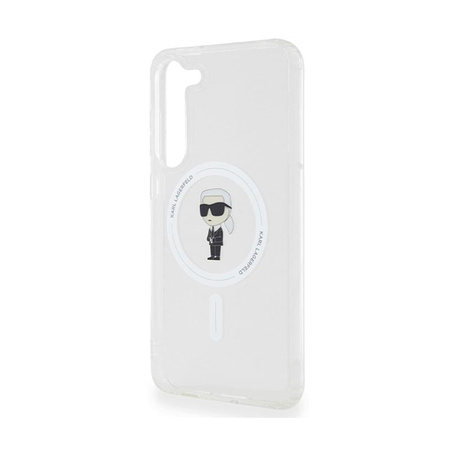 Karl Lagerfeld IML Ikonik MagSafe - Etui für Samsung Galaxy S24+ (Transparent)