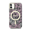 Guess Flower MagSafe - Hülle für iPhone 11 (Pink)