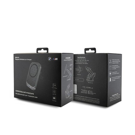 Uchwyt MagSafe na Telefon BMW Samochodowy z Ładowaniem Bezprzewodowym 15W
