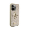 Guess Glitter Script Big 4G - iPhone 15 Pro tok (arany)