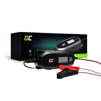 Green Cell - nabíječka, nabíječka pro 6V / 12V (4A) baterie s inteligentní diagnostickou funkcí