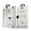Karl Lagerfeld Choupette Head Silicone - Etui iPhone 12 / iPhone 12 Pro (biały)