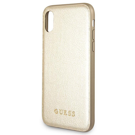Guess Schillernd - Hülle iPhone Xs / X (Gold)
