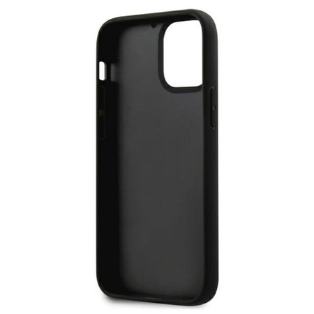 Karl Lagerfeld 3D Rubber Karl`s Head - Etui iPhone 12 mini (czarny)