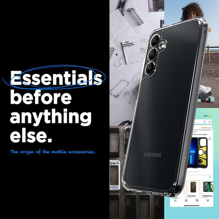 Spigen Ultra Hybrid - Etui pour Samsung Galaxy A15 4G/5G (Transparent)