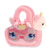 Fancy Pals – Plush Toy Princess Kitty with Gold Crown in Pink Bag 20 cm Eco-Friendly